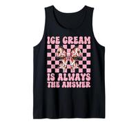 Ice Cream Is Always The Answer Cono Ragazza Mamma Rosa Coquette Canotta