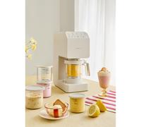 ICE CREAM MAKER STUDIO - Gelatiera Multifunzione 600 Ml Bianco Sporco