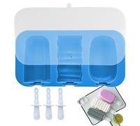 Ice Cream Mold - Reusable Easy Release Ice Lolly Maker | 3-Cavity Cakesicle Mould | Silicone Mold Set, Easy to Demold, Reusable Sticks, for Popsicles Cake IcePops, 19x10x2.5cm