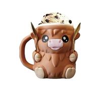 Ice Cream Pint Sleeves with Scoop and Handle,Cute Animal Ice Cream Cooler Container Leakproof Popsicle Cozy Beer Can Cup