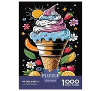 Ice Cream Puzzle Giochi 1000 Pezzi Regalo Per Amore E Amico Arte Interesting Puzzle Adulti Idea Regalo Per 70x50cm/1000pcs