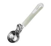 Ice Cream Scoop, Stainless Steel Nonstick Anti-Freeze Scooper, 7,68 x 1,89 pollici, Ergonomic Handle Baller Tool, Ideal for Fruit, Desserts, Cupcakes, Candy Making, Meatballs, Kitchens