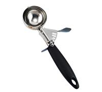 Ice Cream Scoop, Stainless Steel Nonstick Spoon, Heavy Duty Kitchen Tool, Ergonomic Handle Design, Scooper Gadget for Cookie Dough, Sorbet, and Fruit, 8.86x3.54 inches