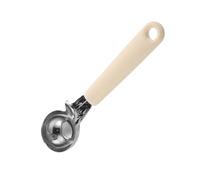 Ice Cream Scooper - Acciaio inossidabile Cookie Scoop with Trigger Release | Ergonomic Anti Slip Spoon Dessert for Ice Cream Sundae Fruit and Baking | Heavy Duty Kitchen Serving Scoop for Melons