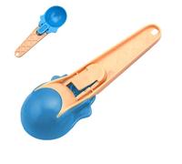 Ice Cream Scooper - Cucchiaio Da Portata Non Stick, Strumento A Grilletto Leggero, Maniglia Di Presa Comoda | A Leva Di Rilascio Di Paletta Liscia, Design Della Testa Arrotondata Durevole Per