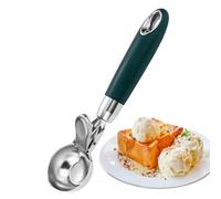 Ice Cream Scooper, Food Scoop, Non Slip Handle, Durabled Portion Control Baller, Molding Scoop Tool for Measuring, Scraping Mousse, Fruit Balls, Desss, Kitchen, Home