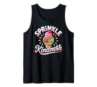 Ice Cream Sprinkle Kindness Funny Ice Cream Lover Canotta