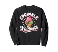 Ice Cream Sprinkle Kindness Funny Ice Cream Lover Felpa