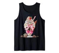 Ice Cream Sundae Coquette Cherries Summer Delight abbigliamento Canotta