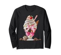 Ice Cream Sundae Coquette Cherries Summer Delight abbigliamento Maglia a Manica