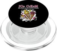 ICe CrEaM Tavola Periodica Elementi Chimica Scienza Gioco di parole Divertimento PopSockets PopGrip per MagSafe