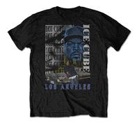 Ice Cube Los Angeles California NWA N.W.A. autorizzato Uomo maglietta