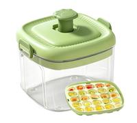 Ice Cube Mold Reusable - Easy Release Portable Container Holder