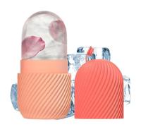 Ice Cube Roller For Face - Reusable Silicone Cold Massage Tool | Facial Ice Mold, Skin Care Massage Roller | Beauty Routine Accessory for Women Girls Makeup Wearers Home Travel Spa