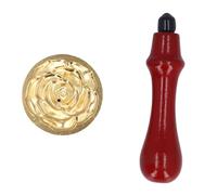 Ice Cube Stamp Incisione Precisa, Timbro Ghiaccio in Rame e Legno, Riutilizzabile per Cocktail a Casa, Bar e Feste - Taglio Accurato, Design Dettagliato, Facilità d'Uso e Pulizia