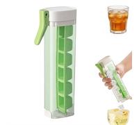 Ice Cube Tray,One Glass Ice Maker,One Hand Press Ice-Tray Mold with Handle,OneHand De-Icing Press IceTray Mold,Pres-s IceTray Mol-d,Square IceCube Mol-d,6 Square IceCube Maker For IceDrink