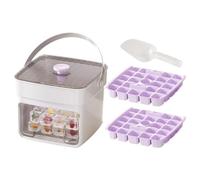 Ice Cube Trays - 15x15x12.5cm Double Layer Easy Release Whiskey Ice Mold