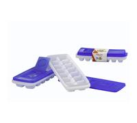 Ice cube Trays With Lid - Set of 2 Ice Trays By chefLand Easy Release, Stackable, compact, Odorless, BPA-Free Ice Molding Trays For Whiskey, cold Dr