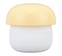 Ice Cubes Maker Silicone Mushroom Shape Easy Release Ice Cube Cup Large Capacity Ice Mold for Kitchen Home Use Durable Safe Material (Yellow)