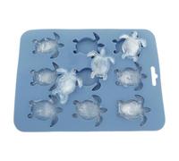 Ice Cubes Trays for Freezer 9 Cavities - - - Flexible Reusable Turtle Ice |
