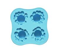 Ice Cubes Trays, Octopus Shape Mold, Easy Release with Flexible Design, Whiskey Maker with Fun Style, Kitchen Accessory, Creative 5.51x5.91x1.18 Inches Freezer for Chocolate Candy Party Refrigerator