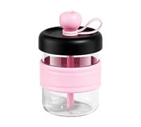 Ice Cup Bottle, Easy Release Straw, Portable Freezer Gear with Smart Style, Utility Aid for Daily Chill, Cup Mate, Party Aid for Drinks Coffee Whiskey Cocktail Kitchen Freezer Outdoor 5.91x3.94 Inches