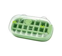 Ice Cup, Cube Maker, 12,5 x 9,5 x 7,5 cm, 4,92 x 3,74 x 2,95 cm, contenitore in silicone, verticale per bottiglia di design, spazio-risparmio congelatore Mold, 1 pezzo, per casa cucina e viaggio