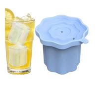 Ice Cylinder | Flexible Cylinder Shape Maker Cup | Sillicone Freezer Molds - for Cocktails Cofffee Drinks Tea Kitchen Parties Drinking Food Camping Chocolate Candy Fruits