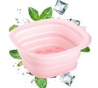 Ice Face Bow, per il ghiaccio portatile, pieghevole, in silicone, per casa, dormitorio, campeggio, camper, centro benessere, uomini e donne