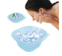 Ice Face Bowl - Cold Water Facial Container, Flexible Silicone Skincare Soaking Basin, Pore Minimizing Beauty Tool, Durable Wellness Cup | Compact Recovery For Outdoor, Indoor, Vacat