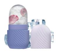 Ice Face Roller - Silicone Massager | Cold Compress, Reduces Puffiness