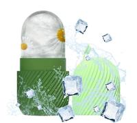 Ice Face Roller - Silicone Massager | Cold Compress, Reduces Puffiness | Soothing Cooling Effect, Ergonomic Ergonomic Design, Perfect for Daily Skincare, Travel, , Soggiorno, Beauty Lovers, Women
