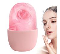 Ice Face Roller - Silicone Mold Facciale Firming Toning Set, Skin Cooling Massager, Pore Shrink Cryotherapy Device, Eye Puffiness Relief Tool | Beauty Skincare Accessory For Travel Spa Vacation Home