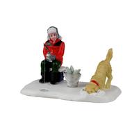 Lemax- Statuetta del Villaggio di Vail: Amici di Pesca sul Ghiaccio, 22138