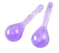 Ice Globes per il Viso Collo Occhi, Cryo Stick Ice Roller Massaggiatore Potenziati, Tonificano la Pelle, Riducono Gonfiore e Occhiaie, Migliorano la Circolazione, Bellezza Massag Roller, Viola
