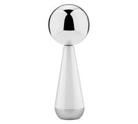 Ice Globes, Reusable Ice Roller, Cold Facial Massage Roller, Face Roller Freezer, Stainless Steel Ice Roller, Facial Massage Tools, Cooling Face Roller for Facial (Silver)