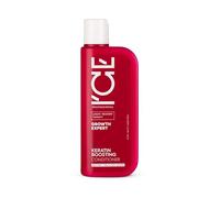 ICE Growth Expert Keratin Boosting Balsamo 250 ml - Balsamo rinforzante con cheratina, biotina e caffeina - Balsamo per capelli danneggiati e rottura dei capelli - Formula nutriente anti-rottura