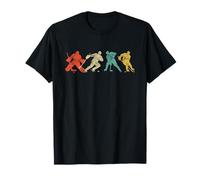 Ice Hockey 80s Retro Ice Hockey Maglietta