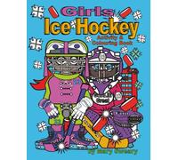 Ice Hockey Colouring Book for girls