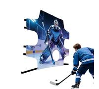Ice Hockey Goal Targets - Rebounder Mat, Professional Hockey Practice Targets, High- Accuracy Trainer | Heavy Duty Street Sports Gear for Kids Girls Teens Adults