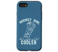 ICE HOCKEY RAGAZZA Come una ragazza normale ma più cool Meme divertente Custodia per iPhone SE (2020) / 7/8
