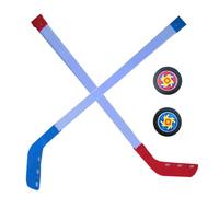 Ice Hockey, Sticks with Balls, Compact Design Durable Build Vibrant Colors Lightweight Grip Safe Materials Skill Development, Kids Sticks for Floor Hockey, Outdoor Sports Toy 27.56inches