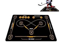 Ice Hockey Training Mat | 19,7 x 31,5 pollici Quiet Non-Slip Large Portable | Stickhandling Pad Training Equipment | For All Ages Soccer Lovers Professionals Enthusiasts Beginners Athletes