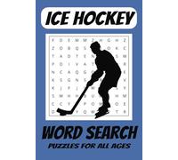 Ice Hockey Word Search Puzzle Book: Word Search Book with Easy to Read Print about Ice Hockey, Hockey Players, Hockey Games, Hockey Terms & More | 6x9 ... Road Trip, Holidays and Stocking Stuffer