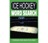 Ice Hockey Word Search Puzzle Book: Word Searches with Easy-to-Read Print about Ice Hockey and More | 6x9 inches, 110 pages | 50+ Puzzles ... Gift for Vacations, Holiday, and Free Times