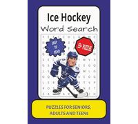 Ice Hockey Word Search: Word Search with Easy to Read Print about Ice Hockey, Puzzle Book, Ice Hockey Activity, Brain Games, Players and More : 6x9 ... for Vacations, Holidays and Relaxation