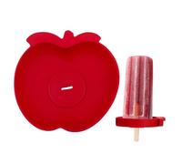 Ice Lolly Holder - Ice Cream Holder, 3,3 Inches non Slip Reusable Tray for Eating, Silicone Drip Tray, Child Feeding Piece with Spill Free Catch Basin, Hand Shielding Catcher for Gripping & Snacking