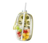 Ice Maker Bottle 2-in-1 Reusable Portable Press Mold Container