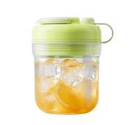 Ice Maker Cup - Portable Reusable Silicone Ice Bottle Cup, 9.4x15.7cm Dimensions, Food-Grade PP & PET Qualiity, Smmooth Non-Stick Easy-Release Surrface - For Whiskey & Cocktails