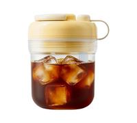 Ice Maker Cup - Portable Reusable Silicone Ice Bottle Cup, 9.4x15.7cm Dimensions, Food-Grade PP & PET Qualiity, Smmooth Non-Stick Easy-Release Surrface - for Whiskey & Cocktails
